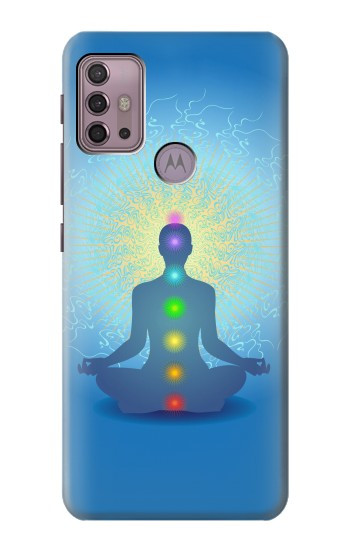 S2295 Bhuddha Aura Chakra Balancing Healing Hülle Schutzhülle Taschen für Motorola Moto G30, G20, G10