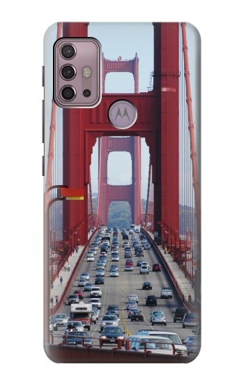 S2637 Golden Gate Bridge Hülle Schutzhülle Taschen für Motorola Moto G30, G20, G10