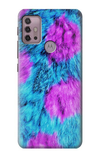 S2757 Monster Fur Skin Pattern Graphic Hülle Schutzhülle Taschen für Motorola Moto G30, G20, G10