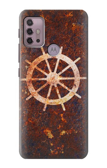 S2766 Ship Wheel Rusty Texture Hülle Schutzhülle Taschen für Motorola Moto G30, G20, G10