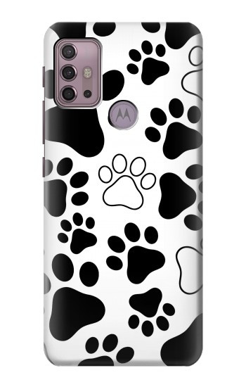 S2904 Dog Paw Prints Hülle Schutzhülle Taschen für Motorola Moto G30, G20, G10