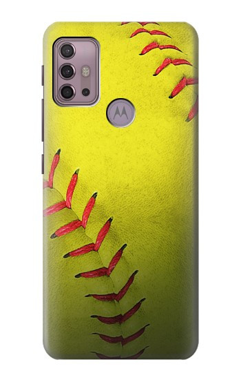 S3031 Yellow Softball Ball Hülle Schutzhülle Taschen für Motorola Moto G30, G20, G10