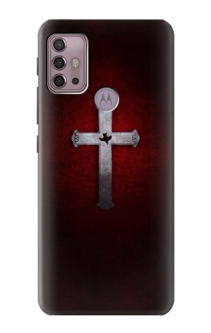 S3160 Christian Cross Hülle Schutzhülle Taschen für Motorola Moto G30, G20, G10