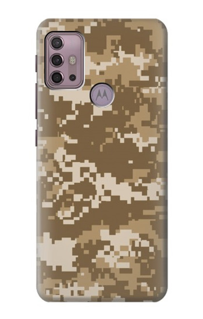 S3294 Army Desert Tan Coyote Camo Camouflage Hülle Schutzhülle Taschen für Motorola Moto G30, G20, G10