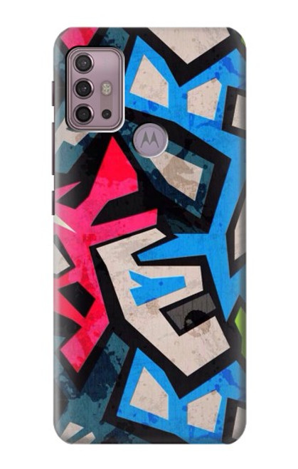 S3445 Graffiti Street Art Hülle Schutzhülle Taschen für Motorola Moto G30, G20, G10