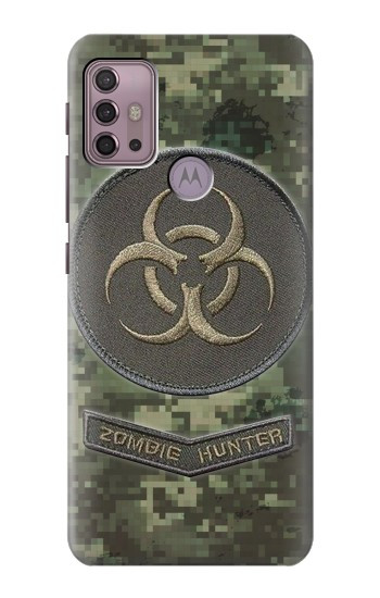 S3468 Biohazard Zombie Hunter Graphic Hülle Schutzhülle Taschen für Motorola Moto G30, G20, G10