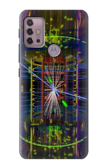S3545 Quantum Particle Collision Hülle Schutzhülle Taschen für Motorola Moto G30, G20, G10