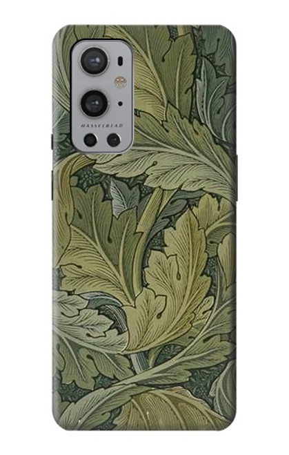S3790 William Morris Acanthus Leaves Hülle Schutzhülle Taschen für OnePlus 9 Pro