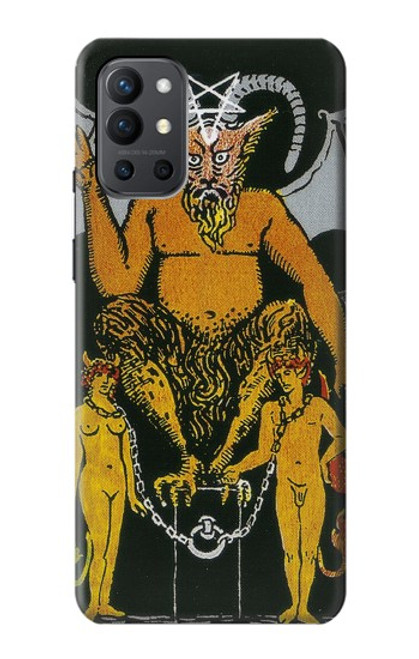S3740 Tarot Card The Devil Hülle Schutzhülle Taschen für OnePlus 9R