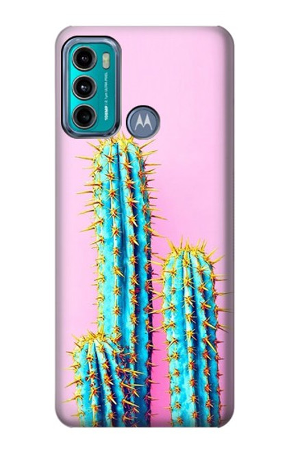 S3673 Cactus Hülle Schutzhülle Taschen für Motorola Moto G60, G40 Fusion