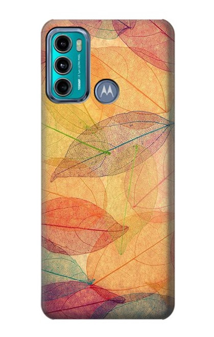 S3686 Fall Season Leaf Autumn Hülle Schutzhülle Taschen für Motorola Moto G60, G40 Fusion