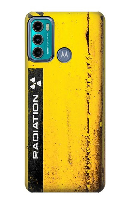 S3714 Radiation Warning Hülle Schutzhülle Taschen für Motorola Moto G60, G40 Fusion