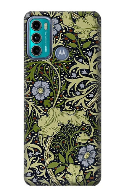 S3792 William Morris Hülle Schutzhülle Taschen für Motorola Moto G60, G40 Fusion