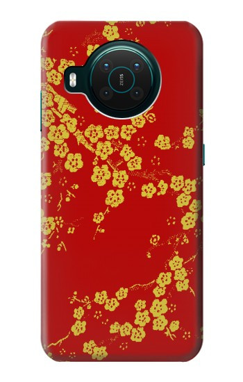 S2050 Cherry Blossoms Chinese Graphic Printed Hülle Schutzhülle Taschen für Nokia X10