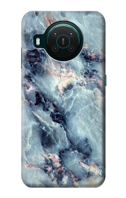 S2689 Blue Marble Texture Graphic Printed Hülle Schutzhülle Taschen für Nokia X10