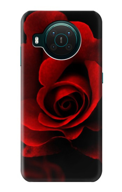 S2898 Red Rose Hülle Schutzhülle Taschen für Nokia X10