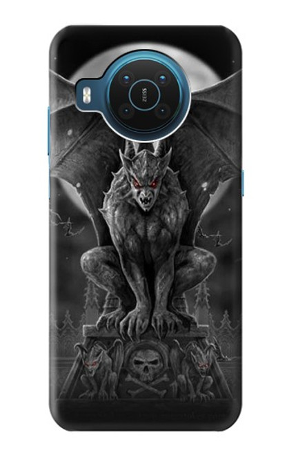 S0850 Gargoyle Devil Demon Hülle Schutzhülle Taschen für Nokia X20