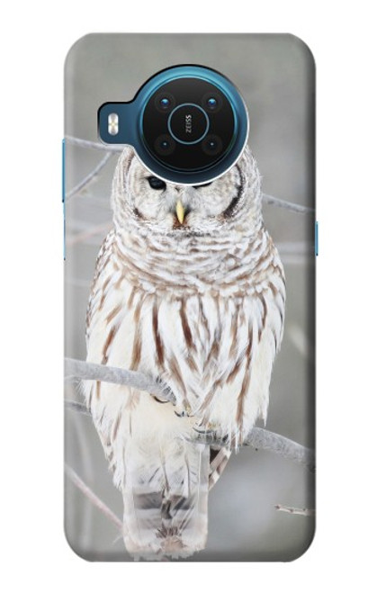 S1566 Snowy Owl White Owl Hülle Schutzhülle Taschen für Nokia X20