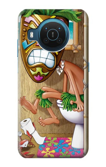 S1702 Tiki Man Toilet Hülle Schutzhülle Taschen für Nokia X20