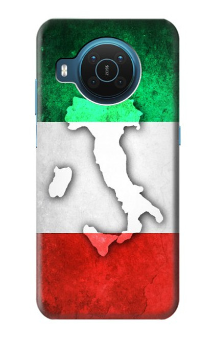 S2338 Italy Flag Hülle Schutzhülle Taschen für Nokia X20