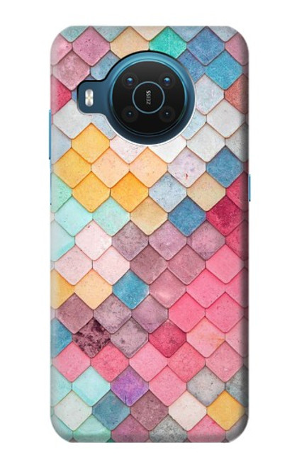 S2947 Candy Minimal Pastel Colors Hülle Schutzhülle Taschen für Nokia X20