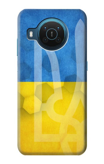 S3006 Ukraine Football Soccer Hülle Schutzhülle Taschen für Nokia X20