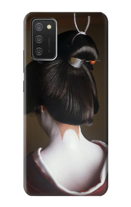 S1337 Japan Geisha Neck Hülle Schutzhülle Taschen für Samsung Galaxy A03S