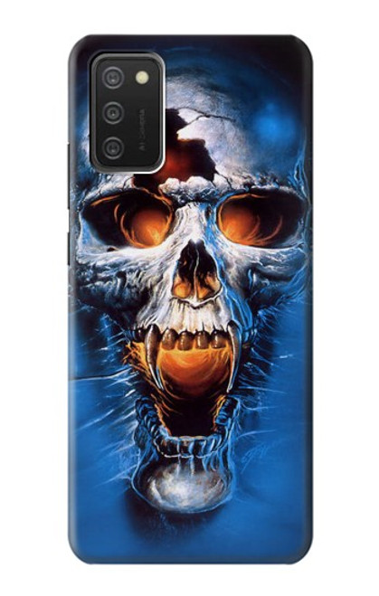 S1462 Vampire Skull Hülle Schutzhülle Taschen für Samsung Galaxy A03S
