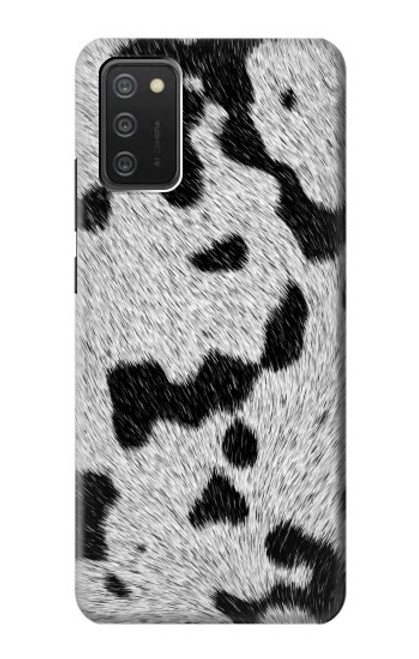 S2170 Cow Fur Texture Graphic Printed Hülle Schutzhülle Taschen für Samsung Galaxy A03S