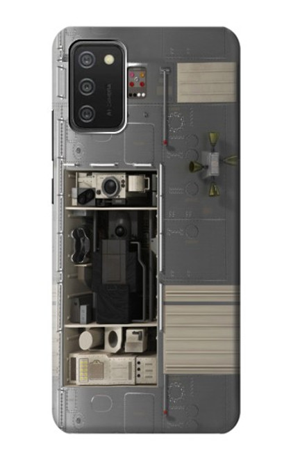 S2814 Apollo Spacecraft Hülle Schutzhülle Taschen für Samsung Galaxy A03S
