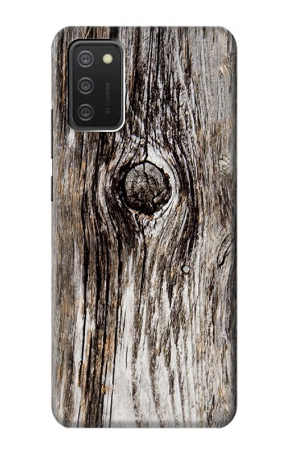 S2844 Old Wood Bark Graphic Hülle Schutzhülle Taschen für Samsung Galaxy A03S