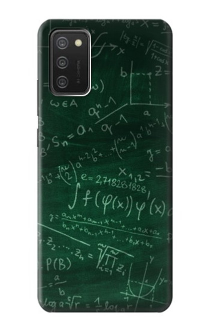 S3190 Math Formula Greenboard Hülle Schutzhülle Taschen für Samsung Galaxy A03S