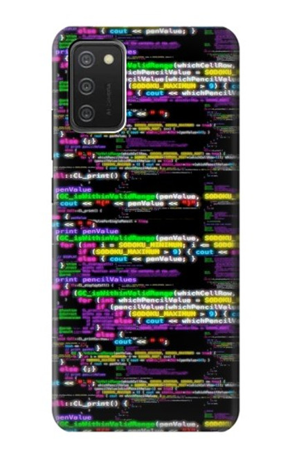S3420 Coding Programmer Hülle Schutzhülle Taschen für Samsung Galaxy A03S