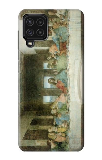 S0173 Leonardo DaVinci The Last Supper Hülle Schutzhülle Taschen für Samsung Galaxy A22 4G