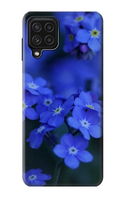 S0782 Forget me not Hülle Schutzhülle Taschen für Samsung Galaxy A22 4G