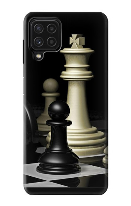 S2262 Chess King Hülle Schutzhülle Taschen für Samsung Galaxy A22 4G