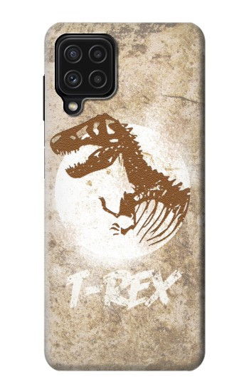 S2372 T-Rex Jurassic Fossil Hülle Schutzhülle Taschen für Samsung Galaxy A22 4G