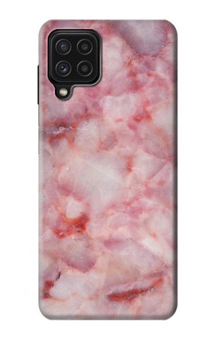 S2843 Pink Marble Texture Hülle Schutzhülle Taschen für Samsung Galaxy A22 4G