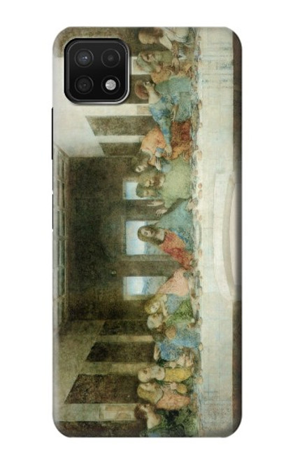 S0173 Leonardo DaVinci The Last Supper Hülle Schutzhülle Taschen für Samsung Galaxy A22 5G