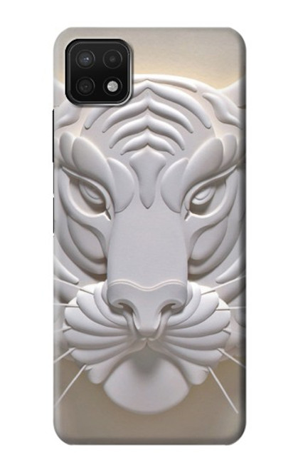 S0574 Tiger Carving Hülle Schutzhülle Taschen für Samsung Galaxy A22 5G