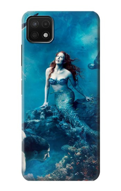S0899 Mermaid Hülle Schutzhülle Taschen für Samsung Galaxy A22 5G