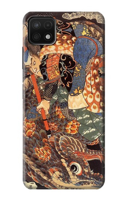 S0914 Ronin Miyamoto Musashi Hülle Schutzhülle Taschen für Samsung Galaxy A22 5G