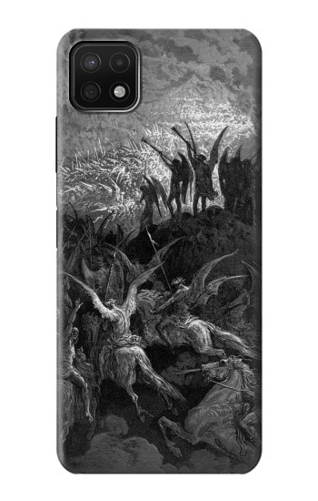 S1026 Gustave Dore Paradise Lost Hülle Schutzhülle Taschen für Samsung Galaxy A22 5G