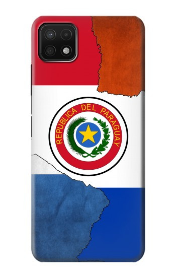 S3017 Paraguay Flag Hülle Schutzhülle Taschen für Samsung Galaxy A22 5G