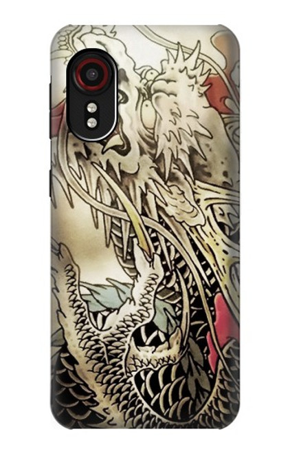 S0122 Yakuza Tattoo Hülle Schutzhülle Taschen für Samsung Galaxy Xcover 5