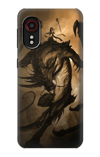 S0388 Dragon Rider Hülle Schutzhülle Taschen für Samsung Galaxy Xcover 5