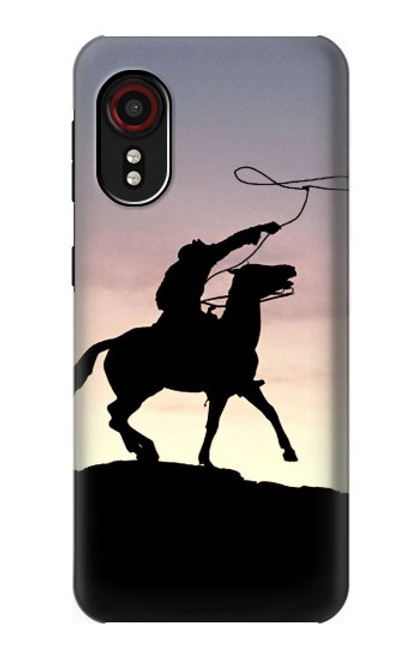 S0773 Cowboy Hülle Schutzhülle Taschen für Samsung Galaxy Xcover 5