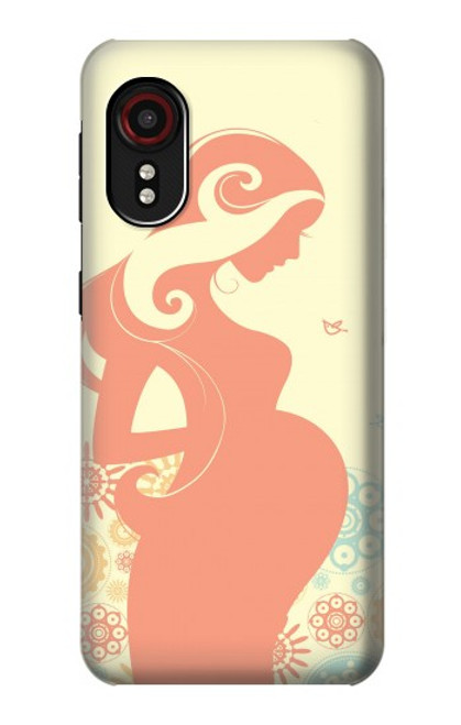 S0815 Pregnant Art Hülle Schutzhülle Taschen für Samsung Galaxy Xcover 5