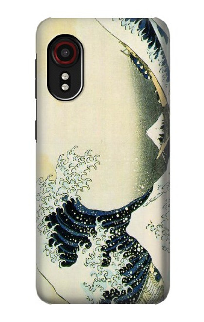 S1040 Hokusai The Great Wave of Kanagawa Hülle Schutzhülle Taschen für Samsung Galaxy Xcover 5