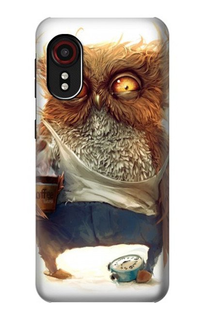 S1133 Wake up Owl Hülle Schutzhülle Taschen für Samsung Galaxy Xcover 5